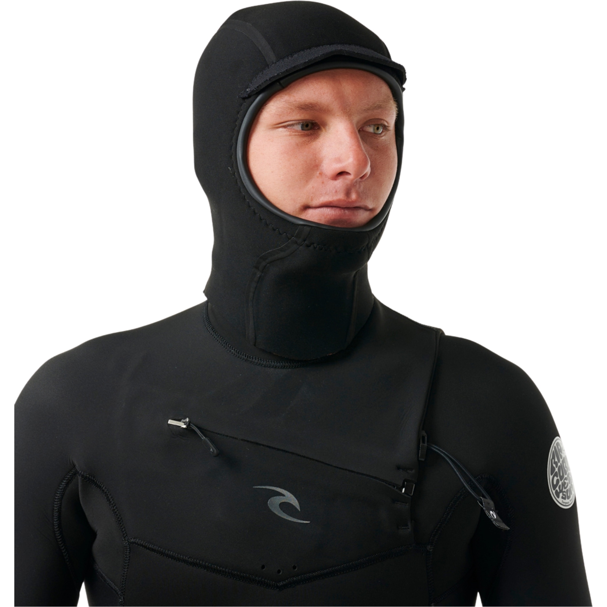 2026 Rip Curl Flashbomb Fusion 3mm Hætte 12BMSA Black
